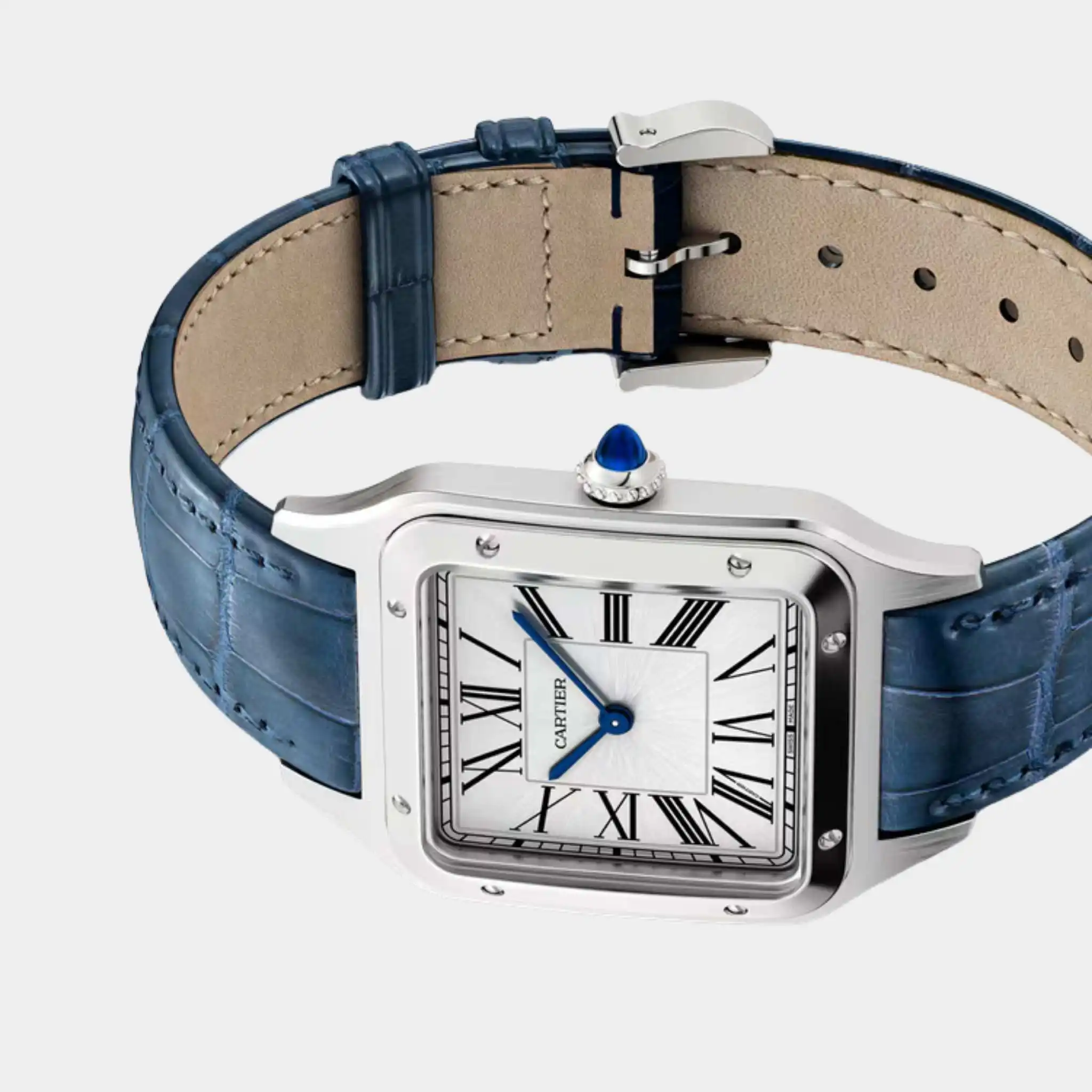 Santos-Dumont Steel - Leather Small Model WSSA0086 - Image 3