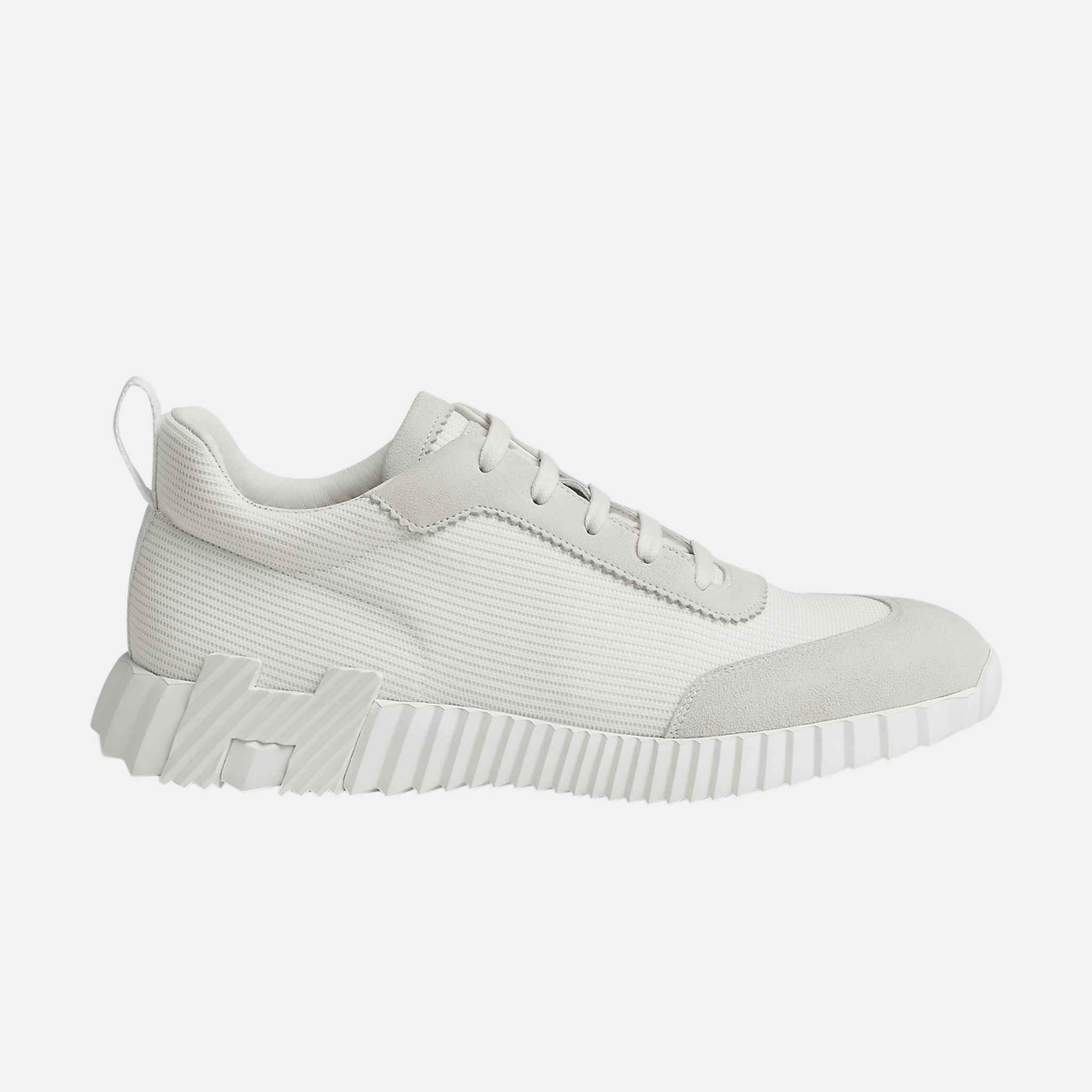 Bouncing Sneaker Technical Mesh Suede Men - Image 8