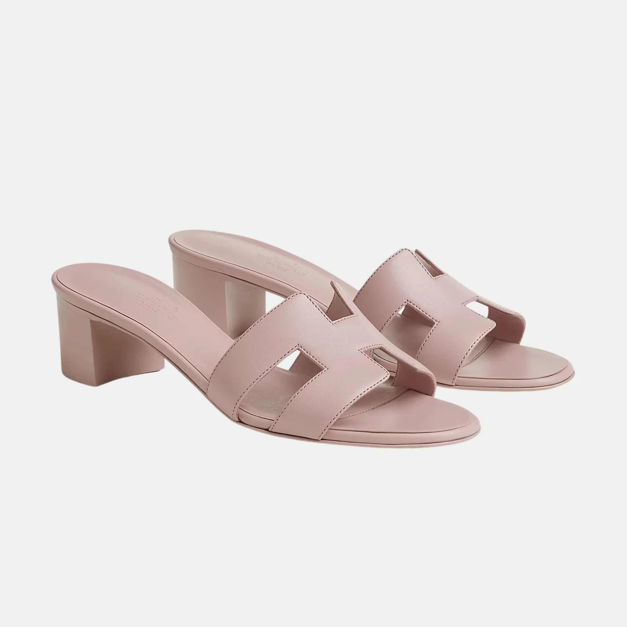Oasis High Heel Sandals in Calfskin - Image 7